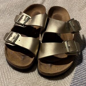 Birkenstock Gold Arizona Sz36